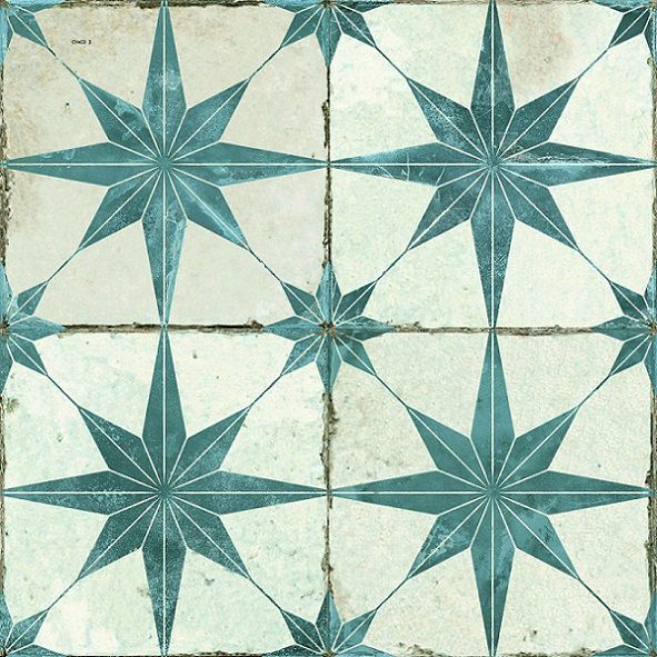 Плитка Francisco Segarra FS Star Blue (45x45) - Peronda
