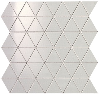 Плитка Pat White Triangolo Mosaico (30,5x30,5) - Fap Ceramiche