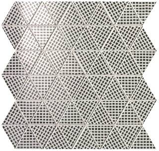 Плитка Pat Deco Black Triangolo Mosaico (30,5x30,5) - Fap Ceramiche