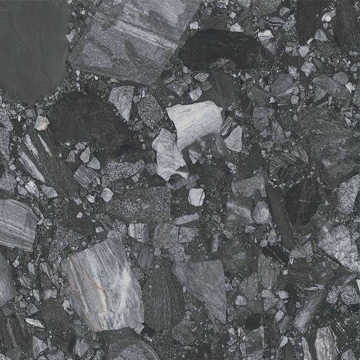 Плитка Stone River Black (90x90) - Fanal