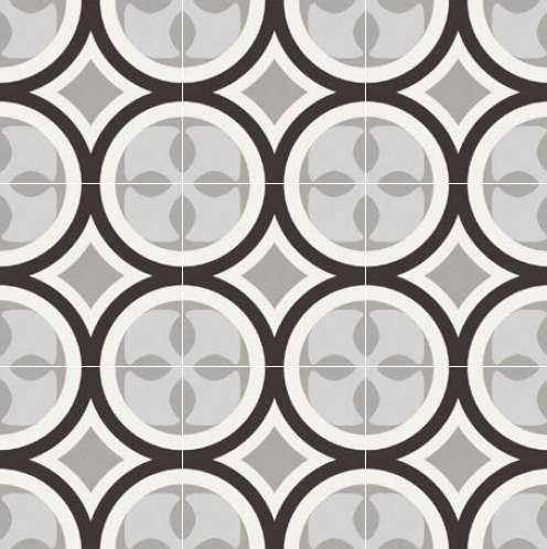 Плитка Patchwork B&W 01 (20x20) - Sant Agostino