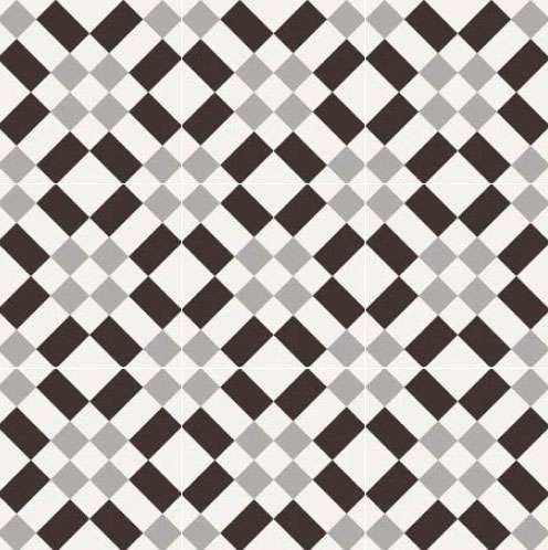 Плитка Patchwork B&W 02 (20x20) - Sant Agostino