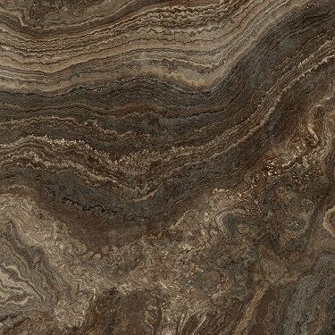 Плитка Rhapsody Brown Wave Lev. (60x60) - Naxos