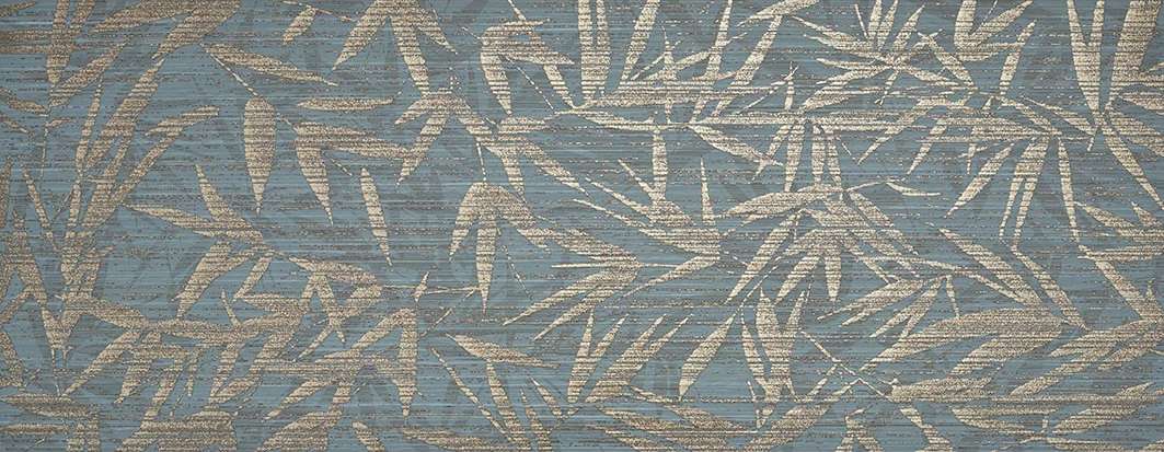 Плитка Shui Teal Leaves (35x90) - La Platera