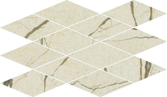 Плитка Charme Deluxe Cream River Mosaico Diamond (620110000115) (28x48) - Italon