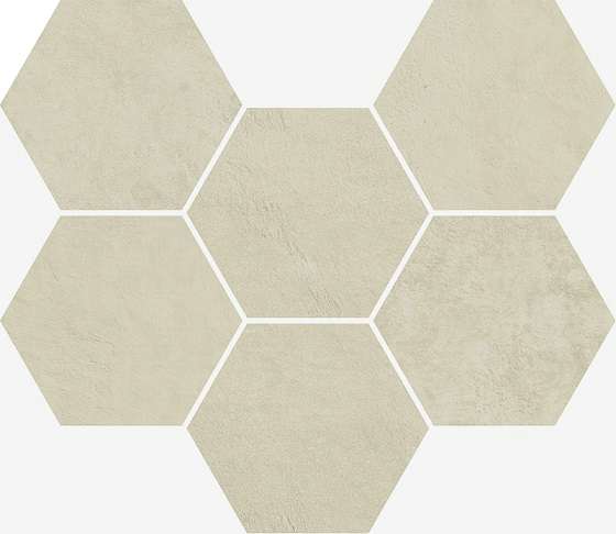 Плитка Terraviva Moon Mosaico Hexagon / Терравива Мун Мозаика Гексагон (620110000107) (25x29) - Italon