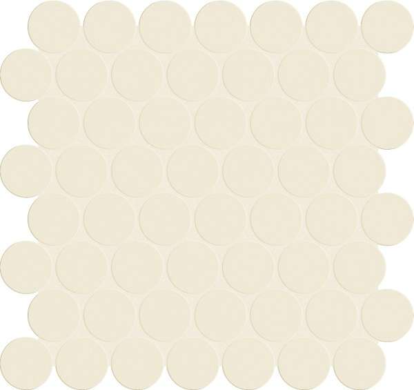 Плитка E984 Bold WhiteTessere Round (29x28,8) - Marca Corona