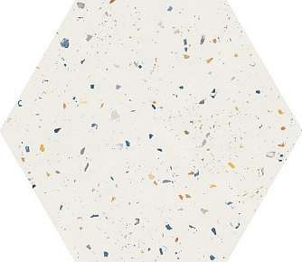 Плитка 123385 Terrazzo White Colours (32x36,8) - DNA