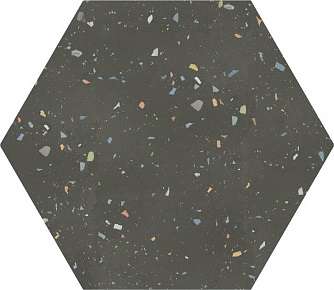 Плитка 123386 Terrazzo Graphite Colours (32x36,8) - DNA