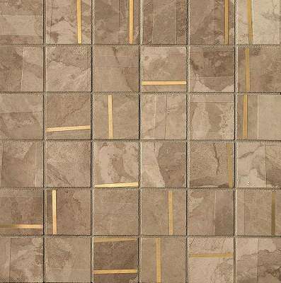 Плитка Kamu Beige Metal Mos. Brillante (30x30) - Fap Ceramiche