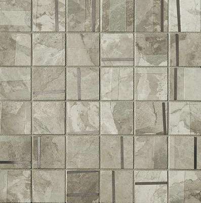 Плитка Kamu Grey Metal Mos. Brillante (30x30) - Fap Ceramiche