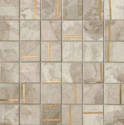 Плитка Kamu White Metal Mos. Brillante (30x30) - Fap Ceramiche