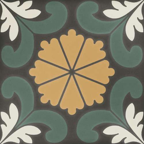 Плитка 125635 Sync Flower Green (15x15) - DNA