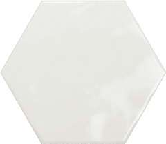 Плитка PT03134 Geometry Hex White Glossy (15x17,3) - Ceramica Ribesalbes