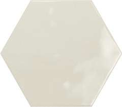 Плитка PT03137 Geometry Hex Creme Glossy (15x17,3) - Ceramica Ribesalbes