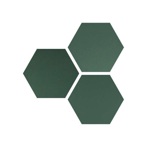 Плитка Hexa Six Green (14x16) - Wow