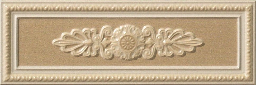 Плитка P17038 Lirica Visone Dec. Cornice (10x30) - Vallelunga