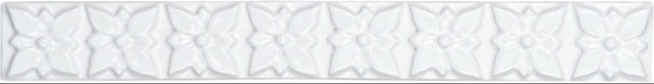 Бордюр «ADST4019 Studio Relieve Ponciana Snow Cap (3x19,8)» фабрики Adex