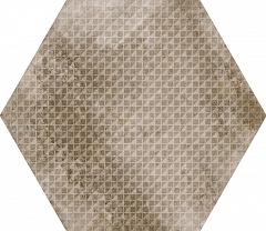 Плитка 23602 Urban Hexagon Melange Nut (29,2x25,4) - Equipe