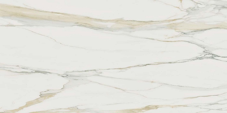 Плитка Magnum I Classici Calacatta Gold 6mm Glossy (120x240) - Rex Ceramiche