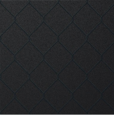 Плитка 563236 Fence Black (20x20) - Iris Ceramica