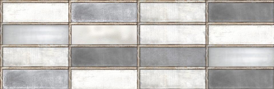 Плитка 562260 Industrial Glass Grey (20x60) - Iris Ceramica