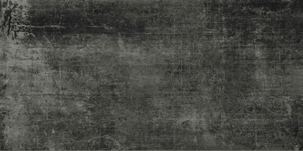 Плитка 892585 Grunge Concrete Rebel Black (60x120) - Iris Ceramica