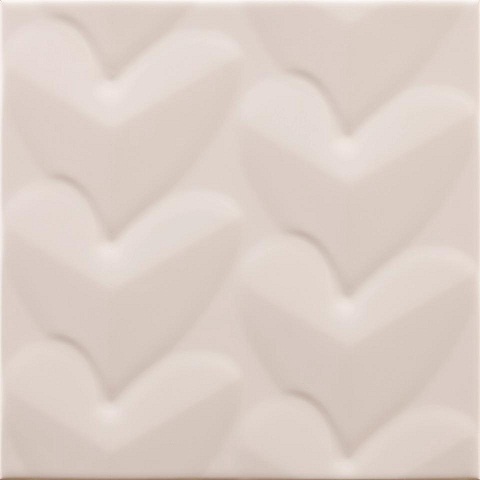 Плитка Agatha Mille Cuori Blanco (25x25) - Pamesa