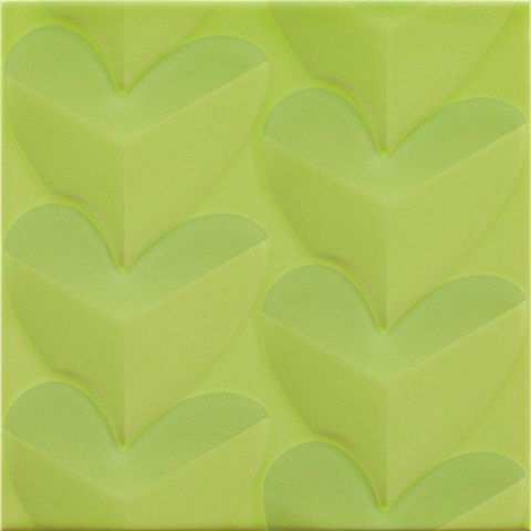 Плитка Agatha Mille Cuori Pistacho (25x25) - Pamesa