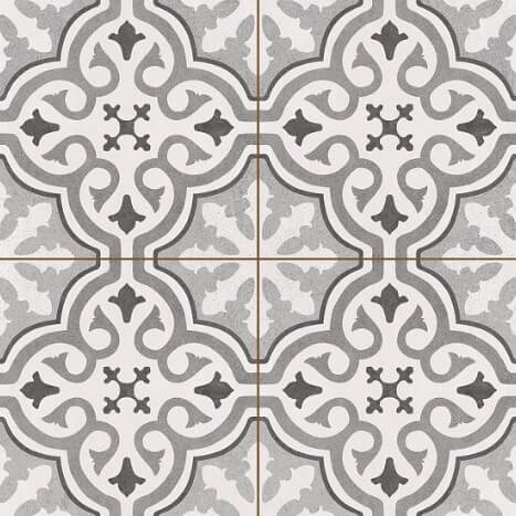 Плитка Hydraulic Grace Silver (45x45) - Kerlife